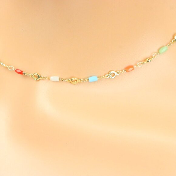 Minimalist Necklace Chain, Elegant Jewelry for Women & Girls | MLCRC1933 - Picture 10 of 10